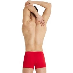 Arena Team Solid Swim Shorts Men - Red/White -Arena Shop arena team mens swim shorts solid red white 5 1364197