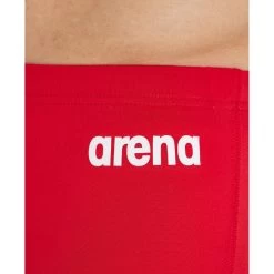 Arena Team Solid Swim Shorts Men - Red/White -Arena Shop arena team mens swim shorts solid red white 7 1364200