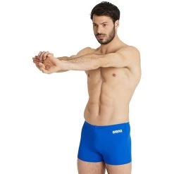 Arena Team Solid Swim Shorts Men - Royal/White -Arena Shop arena team mens swim shorts solid royal white 4 1364204