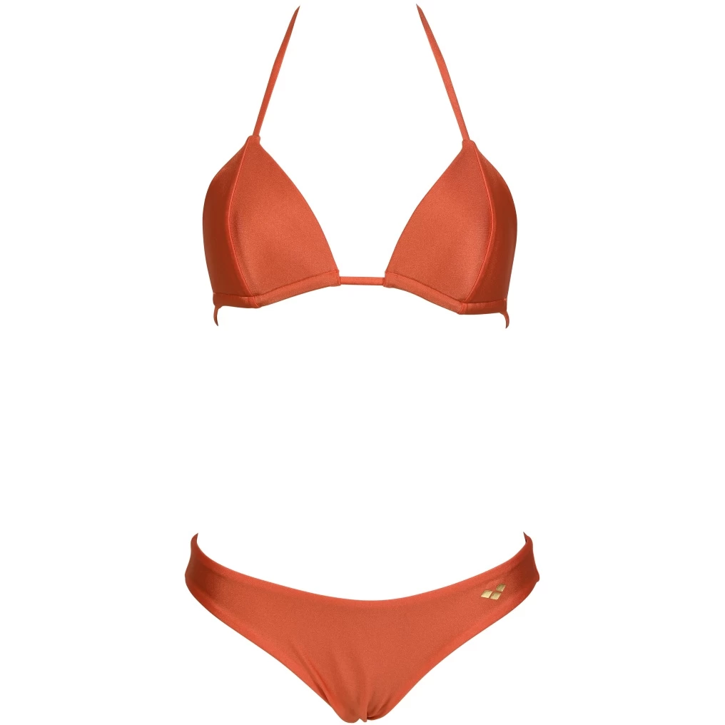 Arena Triangle Solid Bikini Women - Coral 5 Arena Triangle Solid Bikini Women - Coral - Image 3