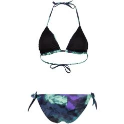 Arena Allover Triangle Bikini Women - Green Lake Multi -Arena Shop arena womens allover triangle bikini green lake multi 4 1364536