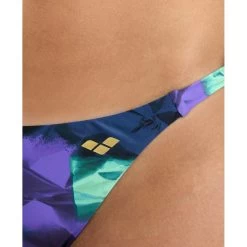 Arena Allover Triangle Bikini Women - Green Lake Multi -Arena Shop arena womens allover triangle bikini green lake multi 9 1364541