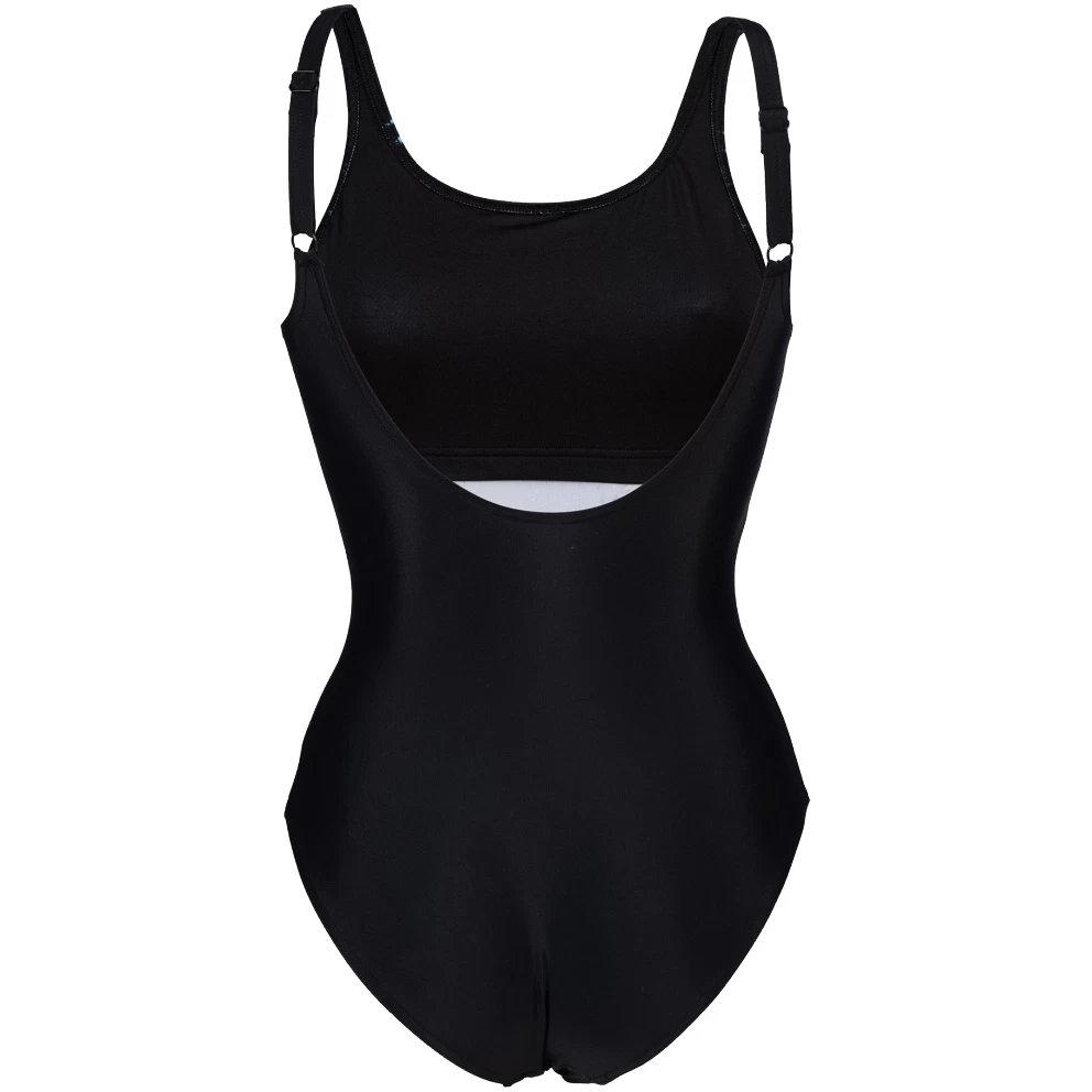 Arena Feel Imprint U Back Swimsuit Women - Black 6 Arena Feel Imprint U Back Swimsuit Women - Black - Image 4