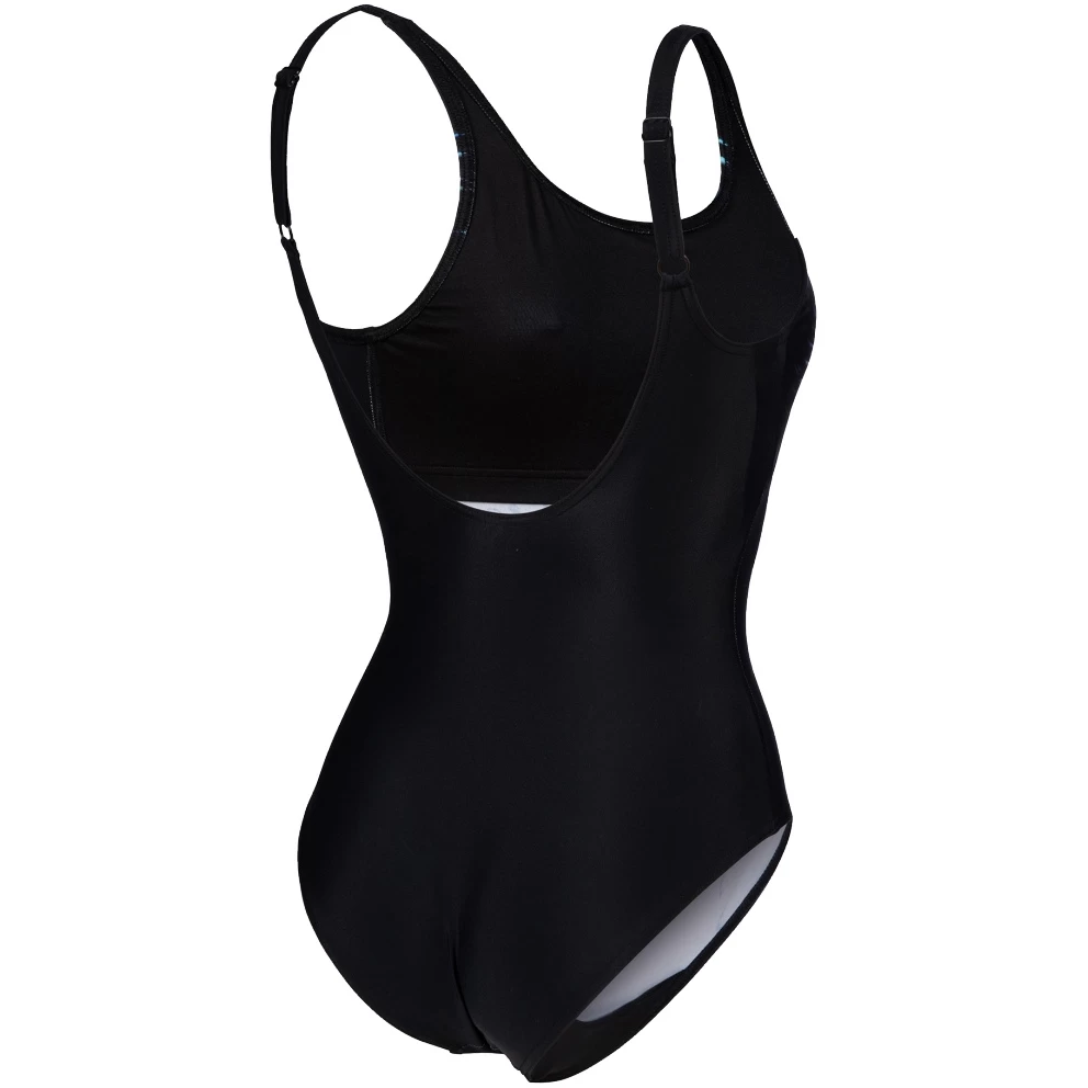 Arena Feel Imprint U Back Swimsuit Women - Black 4 Arena Feel Imprint U Back Swimsuit Women - Black - Image 2