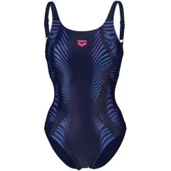 Arena Feel Imprint U Back Swimsuit Women - Navy -Arena Shop arena womens imprint swimsuit u back b navy 1 1513052