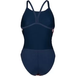 Arena Marbled Challenge Back Swimsuit Women - Navy-Red Multi 14 Arena Marbled Challenge Back Swimsuit Women - Navy-Red Multi -Arena Shop arena womens swimsuit challenge back marbled navy red multi 4 1252677