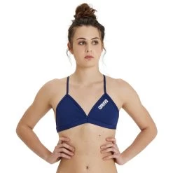 Arena Team Solid Tie Back Swim Top Women - Navy-White 15 Arena Team Solid Tie Back Swim Top Women - Navy-White -Arena Shop arena womens team swim top tie back solid navy white 5 1252363