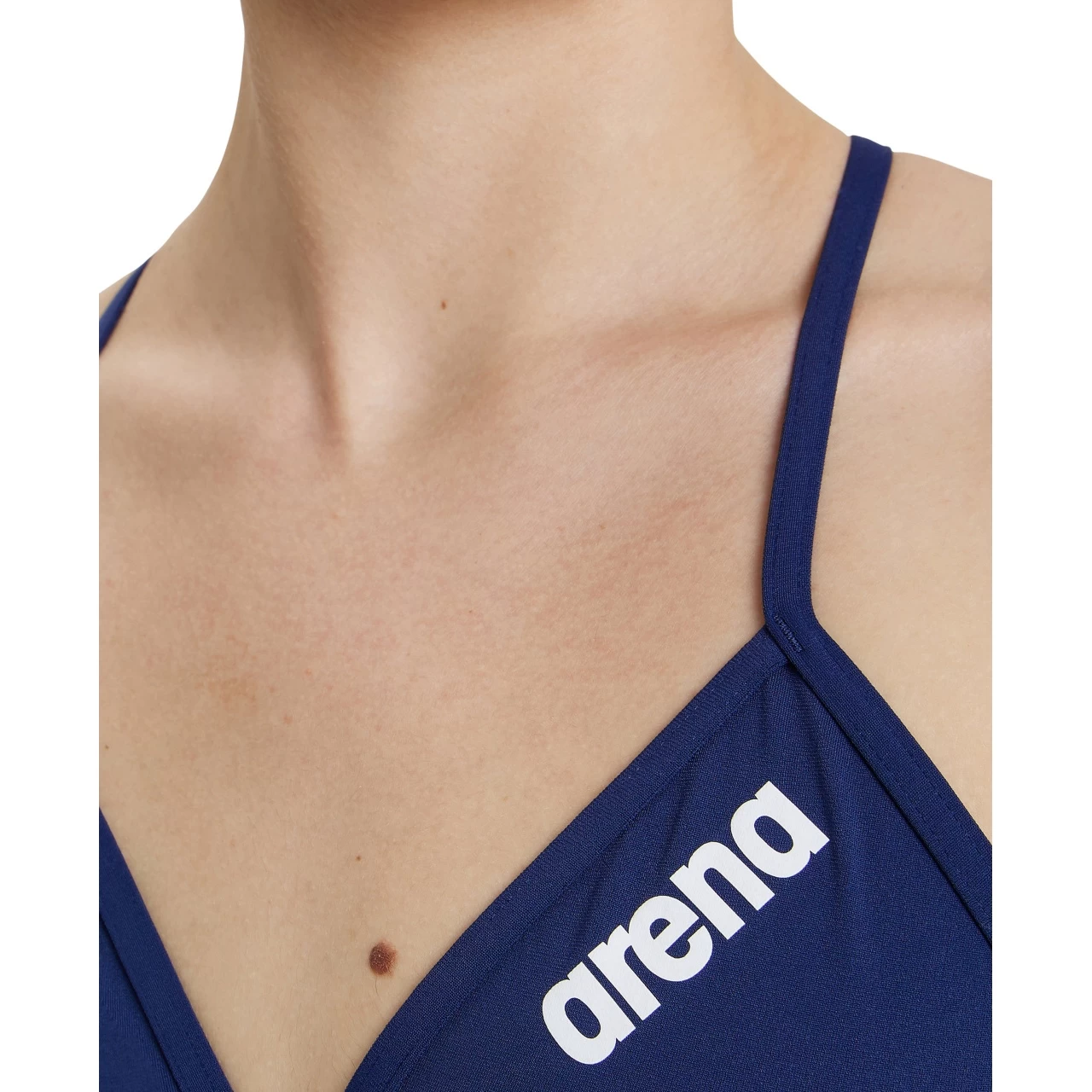 Arena Team Solid Tie Back Swim Top Women - Navy-White 11 Arena Team Solid Tie Back Swim Top Women - Navy-White - Image 9