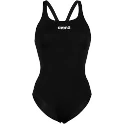 Arena Performance Solid Team Swim Pro Swimsuit Women - Black/White -Arena Shop arena womens team swimsuit swim pro solid black white 3 1252370