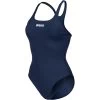 Arena Performance Solid Team Swim Pro Swimsuit Women - Navy/White 2 Arena Performance Solid Team Swim Pro Swimsuit Women - Navy/White -Arena Shop arena womens team swimsuit swim pro solid navy white 3 1513120