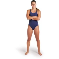 Arena Performance Solid Team Swim Pro Swimsuit Women - Navy/White 17 Arena Performance Solid Team Swim Pro Swimsuit Women - Navy/White -Arena Shop arena womens team swimsuit swim pro solid navy white 7 1513124