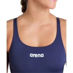 Arena Performance Solid Team Swim Pro Swimsuit Women - Navy/White 18 Arena Performance Solid Team Swim Pro Swimsuit Women - Navy/White -Arena Shop arena womens team swimsuit swim pro solid navy white 8 1513125
