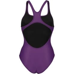 Arena Performance Solid Team Swim Pro Swimsuit Women - Plum/White -Arena Shop arena womens team swimsuit swim pro solid plum white 4 1252381
