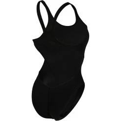 Arena Performance Solid Team Swim Tech Swimsuit Women - Black/White -Arena Shop arena womens team swimsuit swim tech solid black white 2 1252384