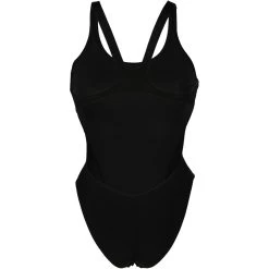 Arena Performance Solid Team Swim Tech Swimsuit Women - Black/White -Arena Shop arena womens team swimsuit swim tech solid black white 4 1252386
