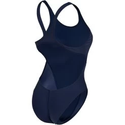 Arena Performance Solid Team Swim Tech Swimsuit Women - Navy/White -Arena Shop arena womens team swimsuit swim tech solid navy white 2 1252393