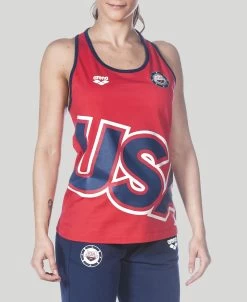 Arena Official USA Swimming National Team Women's Tank -Arena Shop ftp m magentoproduct photos000305407 002 xl