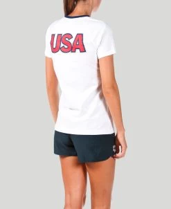 Arena Official USA Swimming National Team Women's T-Shirt -Arena Shop ftp m magentoproduct photos000306107 004 xl