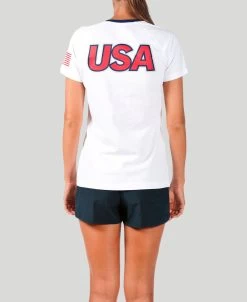 Arena Official USA Swimming National Team Women's T-Shirt -Arena Shop ftp m magentoproduct photos000306107 006 xl