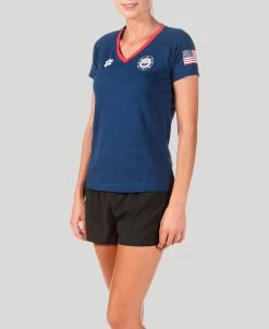 Arena Official USA Swimming National Team Women's T-Shirt -Arena Shop ftp m magentoproduct photos000306704 001 xl