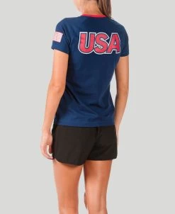 Arena Official USA Swimming National Team Women's T-Shirt -Arena Shop ftp m magentoproduct photos000306704 002 xl