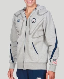 Arena Official USA Swimming National Team Zipup Jacket Hoody -Arena Shop ftp m magentoproduct photos000319527 001 xl