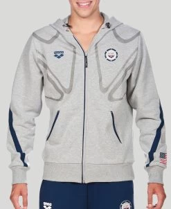 Arena Official USA Swimming National Team Zipup Jacket Hoody -Arena Shop ftp m magentoproduct photos000319527 005 xl