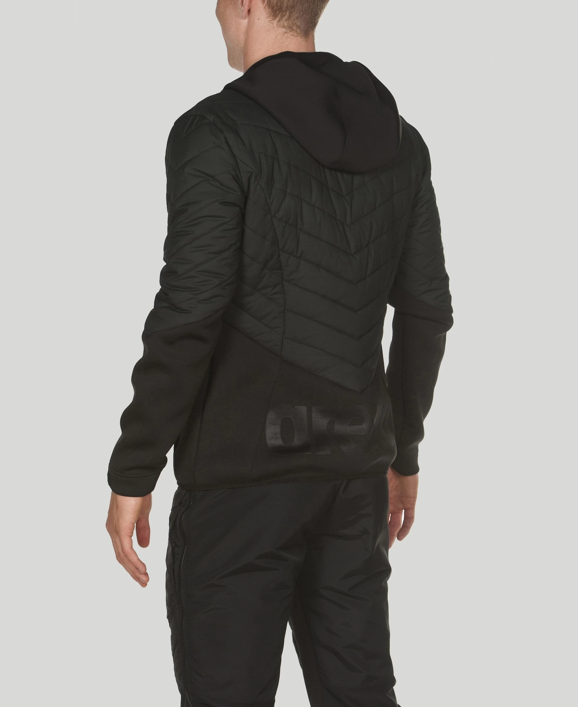 Arena Hooded Half-Quilted Jacket 8 Arena Hooded Half-Quilted Jacket - Image 6