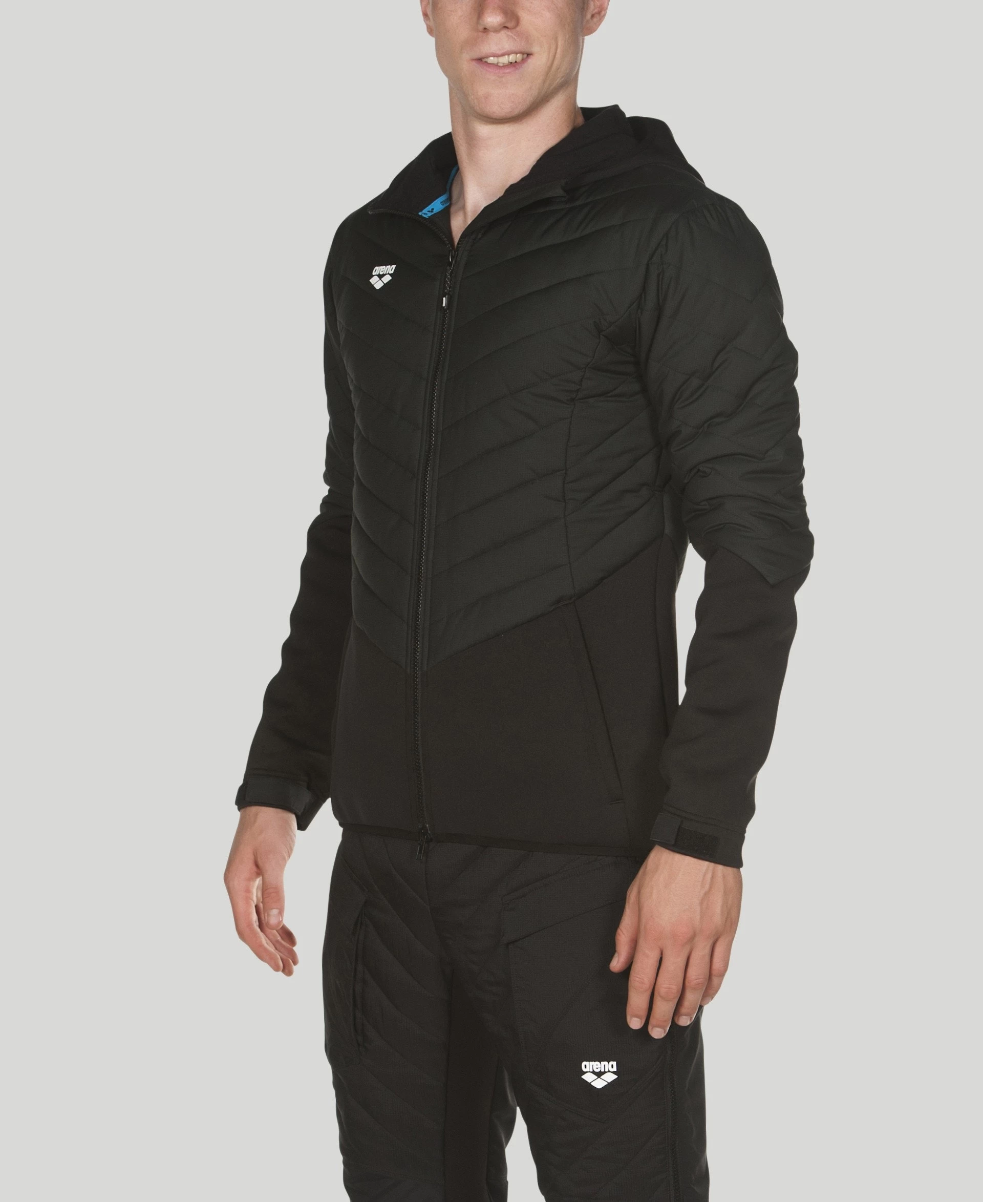 Arena Hooded Half-Quilted Jacket 7 Arena Hooded Half-Quilted Jacket - Image 5