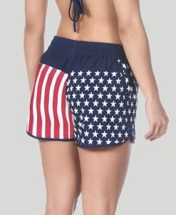 Arena Official USA Swimming National Team Womens Flag Print Short 14 Arena Official USA Swimming National Team Womens Flag Print Short -Arena Shop ftp m magentoproduct photos002571174 004 xl