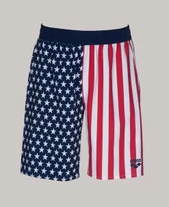 Arena Official USA Swimming National Team Flag Print Bermuda Short -Arena Shop ftp m magentoproduct photos002918174 001 xl