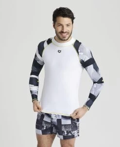 Arena Men's Long Sleeves Allover Rash Vest -Arena Shop ftp m magentoproduct photos003127152 001 xl