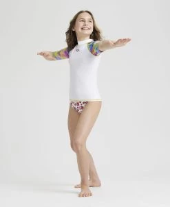 Arena Girl's Short Sleeve Rash Guard -Arena Shop ftp m magentoproduct photos003140120 003 xl