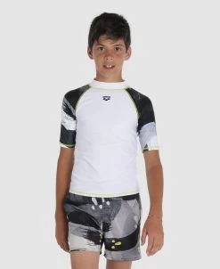 Arena Boy's Short Sleeve Rash Guard