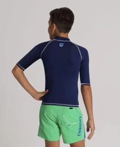 Arena Boys Short Sleeve Rash Guard