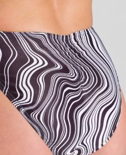 Arena Marbelized X Criss Cross Back One Piece