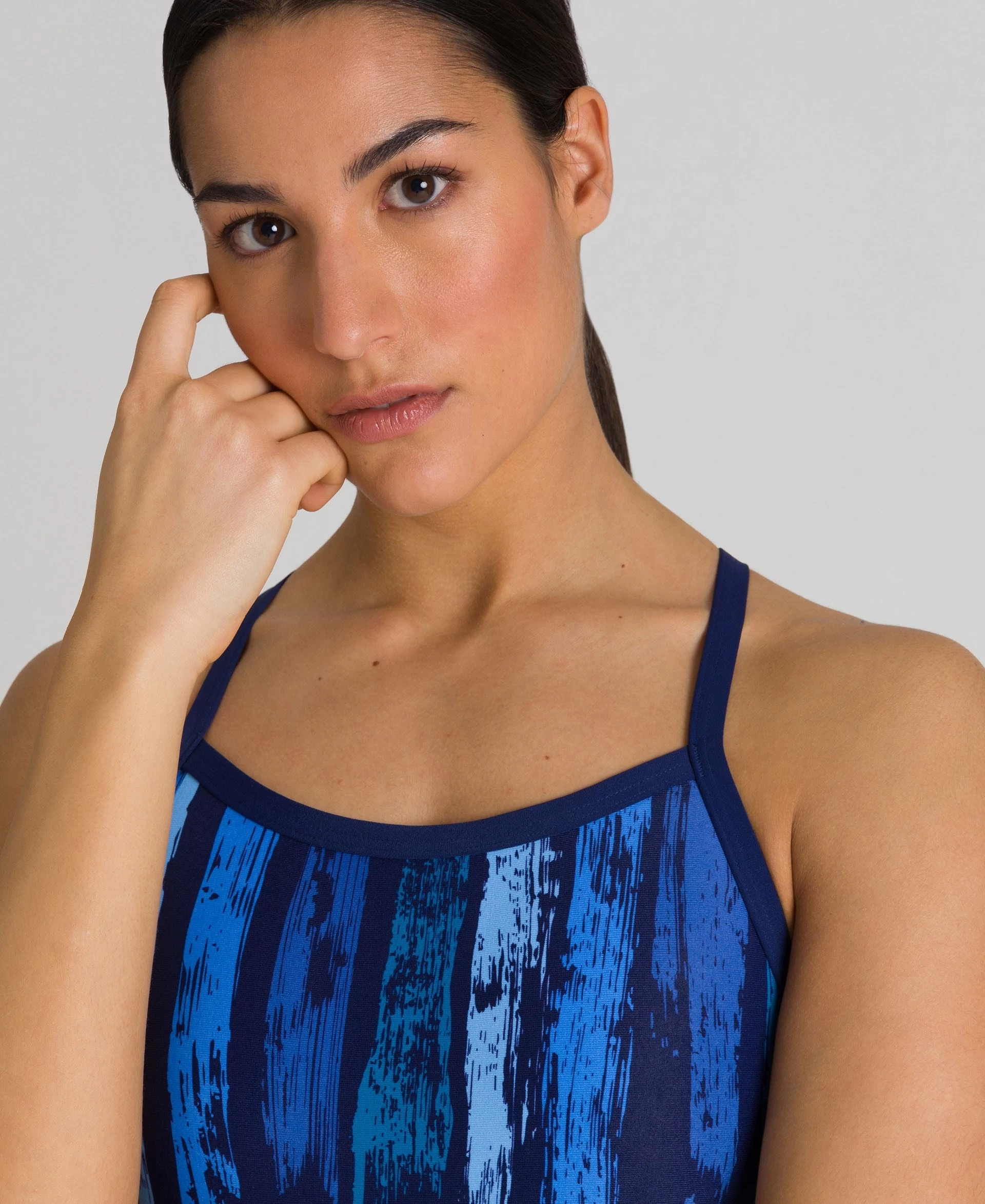 Arena Team Painted Stripes Challenge Back One Piece 3 Arena Team Painted Stripes Challenge Back One Piece