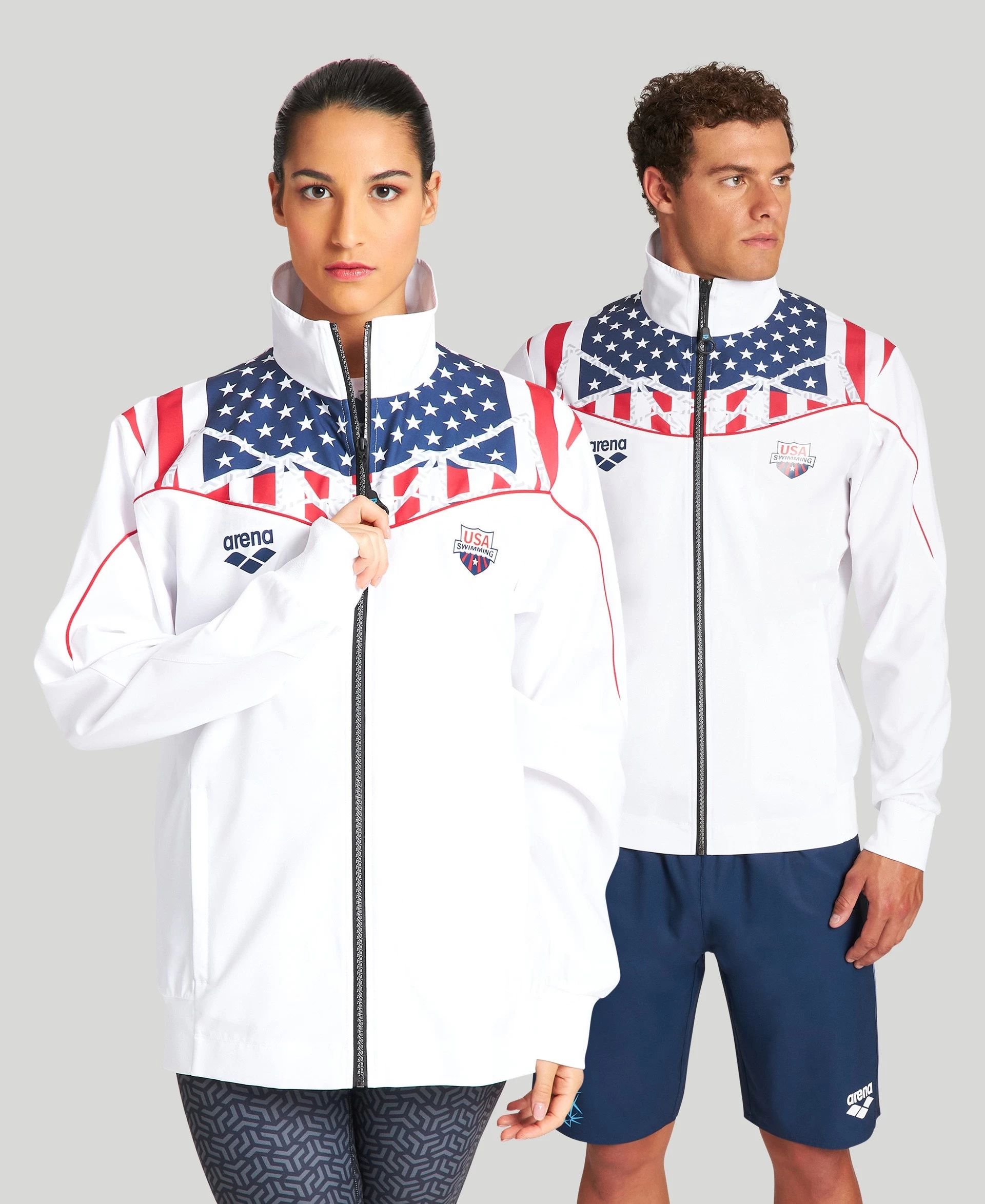 Arena USA Swimming Team Kit Warm Up Jacket – Official Line 11 Arena USA Swimming Team Kit Warm Up Jacket – Official Line - Image 9