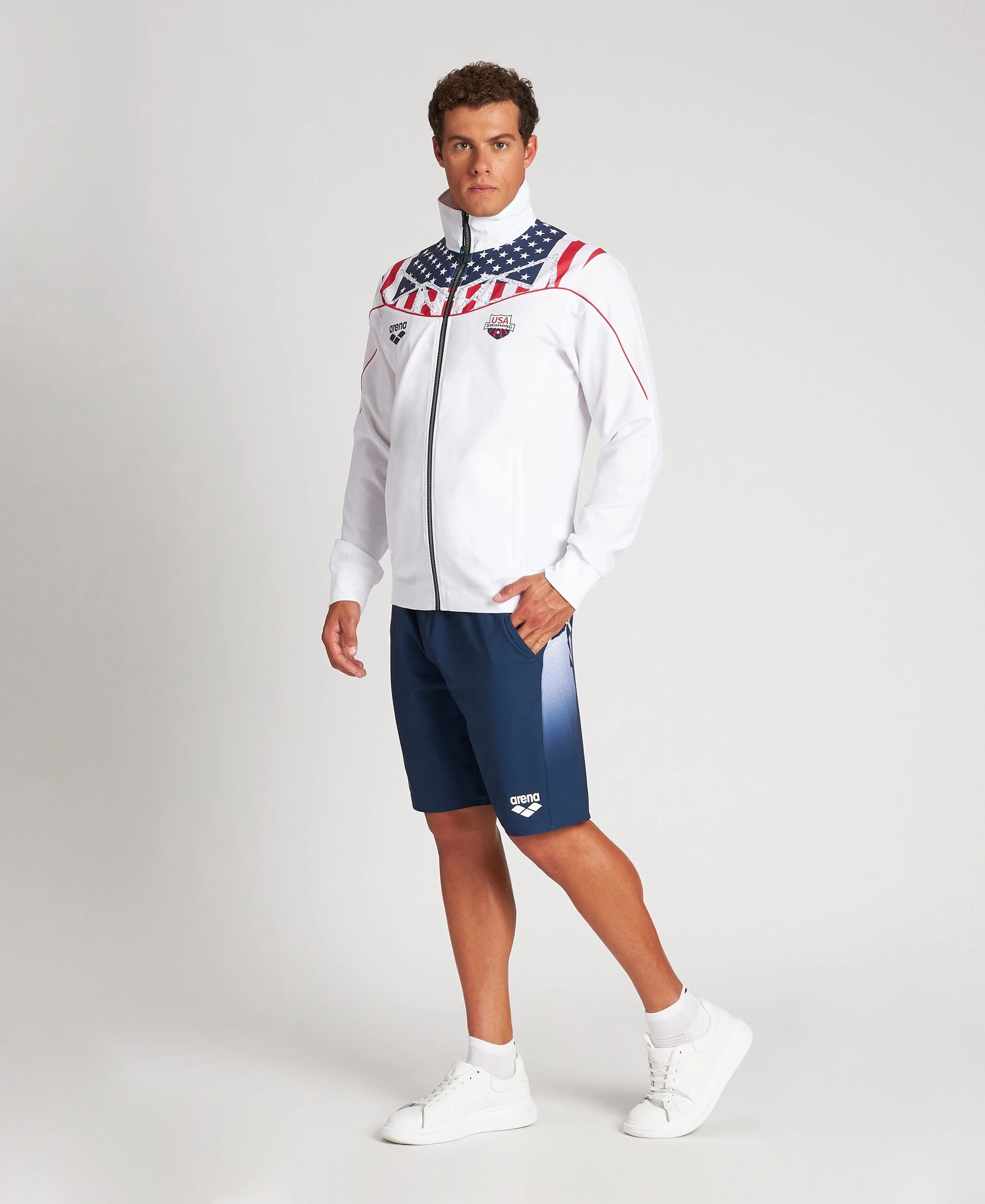 Arena USA Swimming Team Kit Warm Up Jacket – Official Line 12 Arena USA Swimming Team Kit Warm Up Jacket – Official Line - Image 10