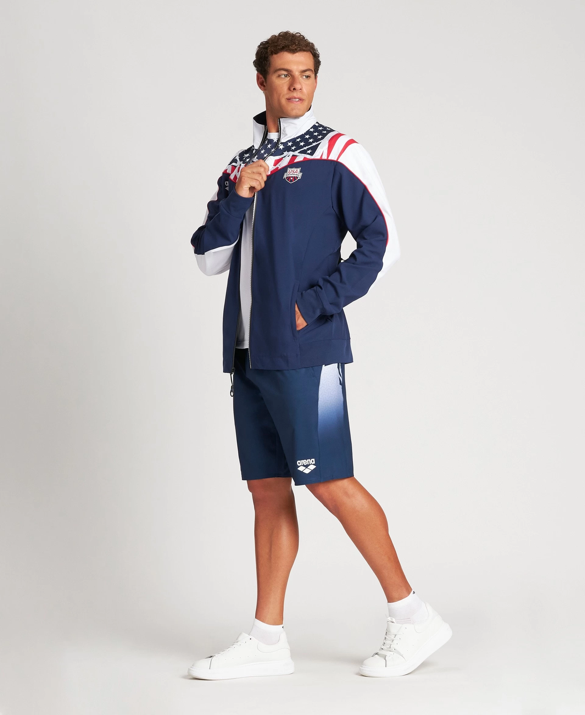 Arena USA Swimming Team Kit Warm Up Jacket – Official Line 10 Arena USA Swimming Team Kit Warm Up Jacket – Official Line - Image 8