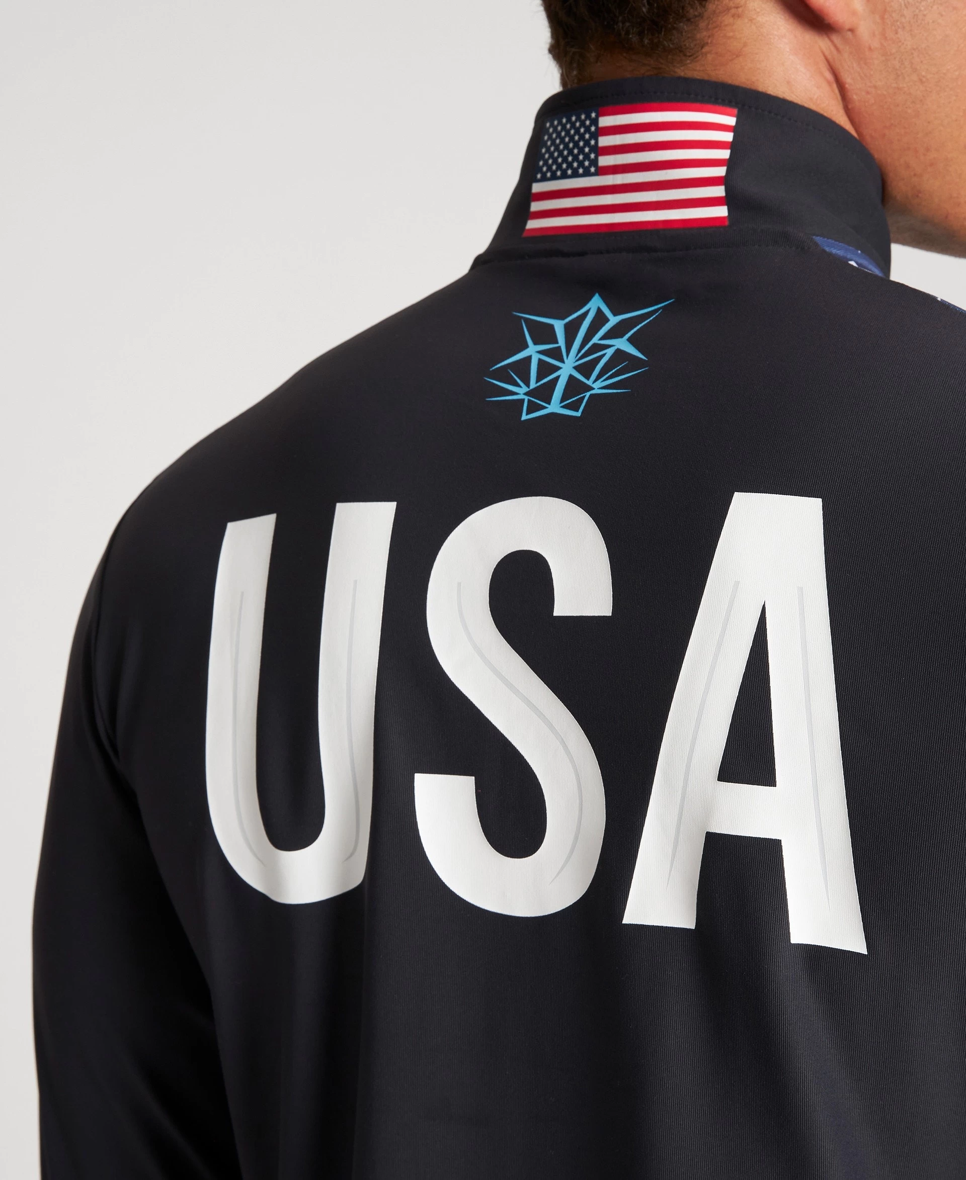 Arena USA Swimming Team Kit Men's Half Zip Shirt – Official Line 6 Arena USA Swimming Team Kit Men's Half Zip Shirt – Official Line - Image 4