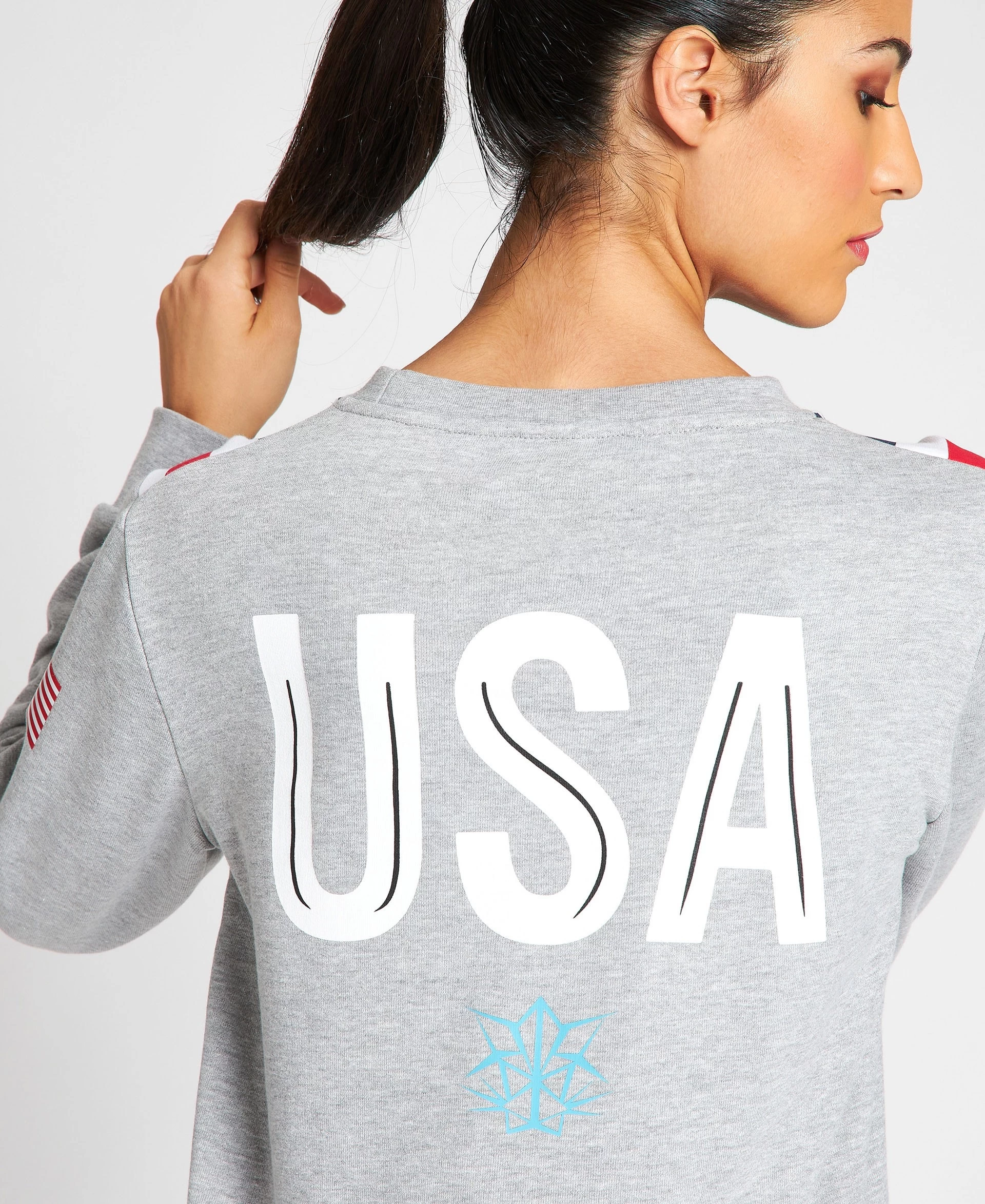 Arena USA Swimming Team Kit Women's Crewneck – Official Line 3 Arena USA Swimming Team Kit Women's Crewneck – Official Line