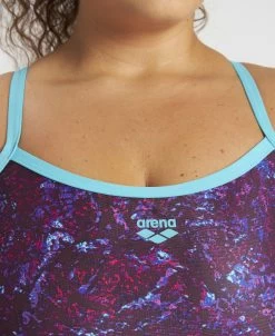 Arena Mountains Texture Light Drop Back One Piece Plus -Arena Shop ftp m magentoproduct photos004802850 004 xl