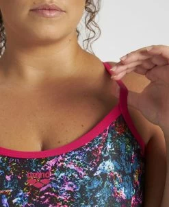 Arena Mountains Texture Light Drop Back One Piece Plus -Arena Shop ftp m magentoproduct photos004802950 004 xl