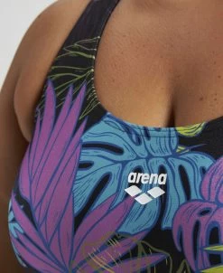 Arena Women's Shiny O Back One Piece PLUS