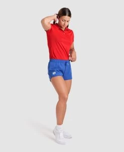 Arena WOMEN'S TEAM SHORT SOLID -Arena Shop ftp m magentoproduct photos004896800 003 xl
