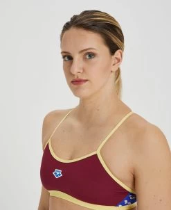 Arena Icons Solid Cross Back Bikini