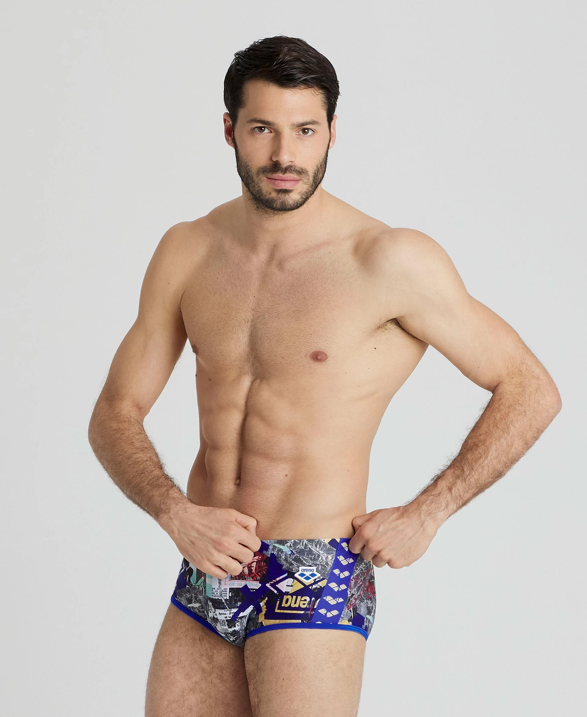 Arena Icons Allover Low Waist Short 6 Arena Icons Allover Low Waist Short - Image 4