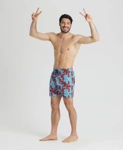 Arena Allover Print Beach Boxer