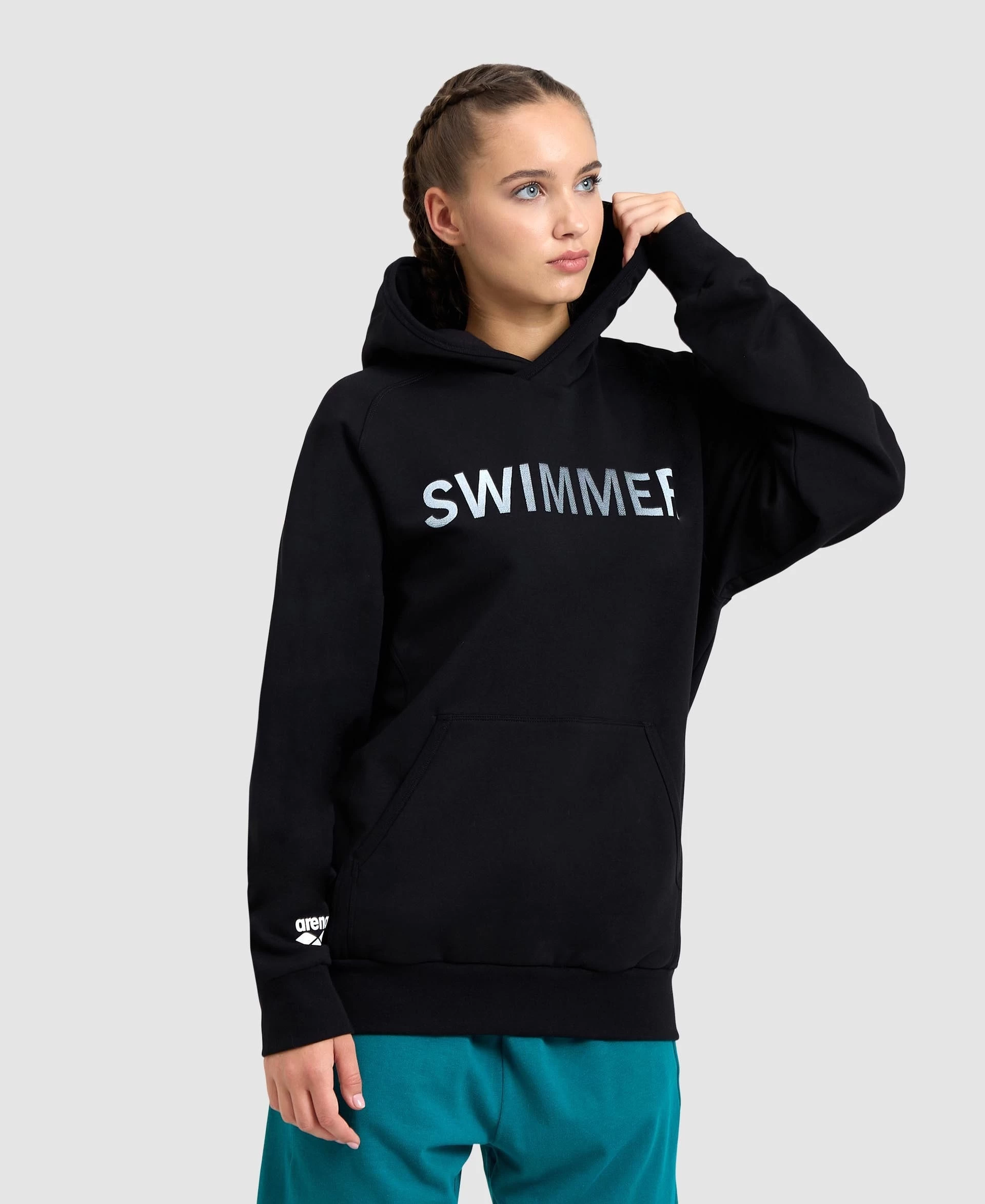 Arena Unisex Logo Hooded Sweatshirt 14 Arena Unisex Logo Hooded Sweatshirt - Image 12